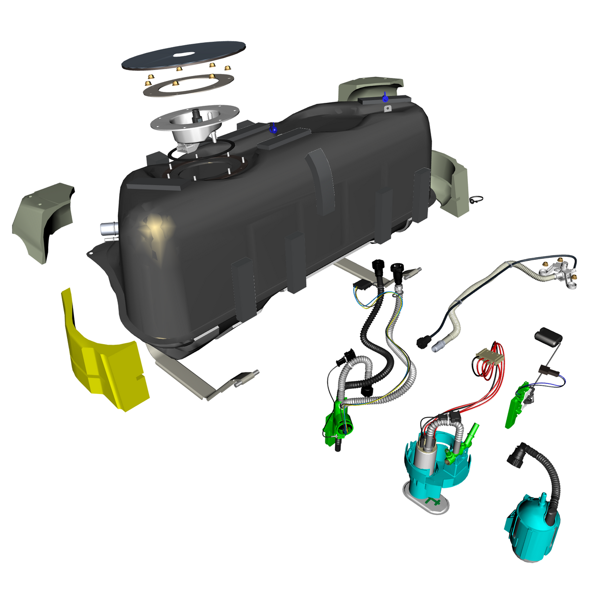 car: DB12,item_no: nan,quantity: 1,reference: DB12_24_PartsCatalogue-100101 Fuel Tank Assembly