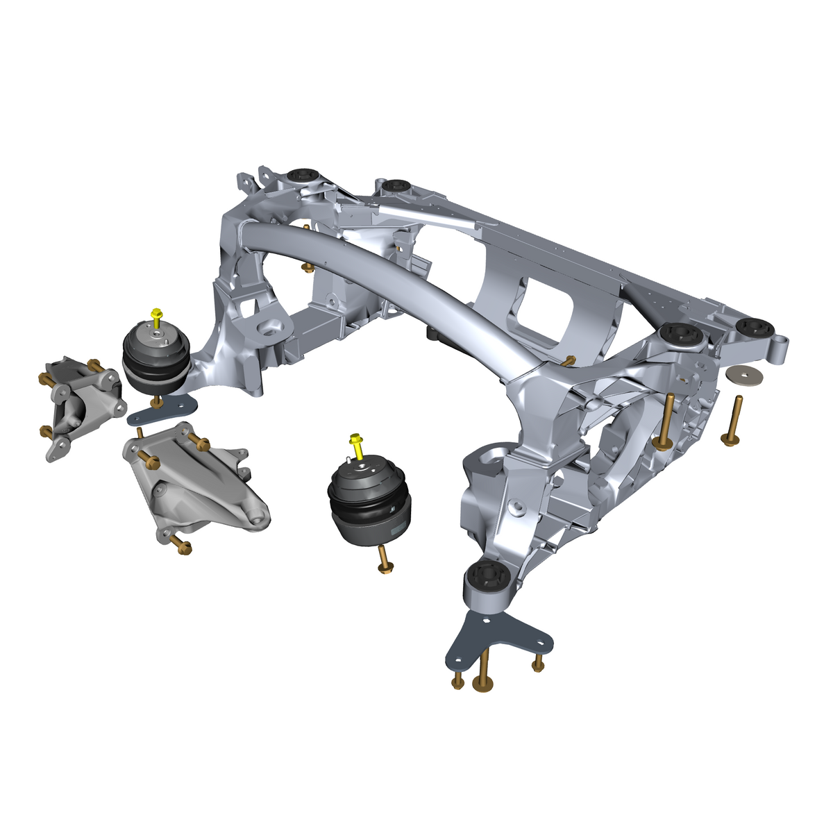 car: VANQUISH,item_no: nan,quantity: 2,reference: VANQUISH_25_PartsCatalogue-020105-20 Rear Subframe