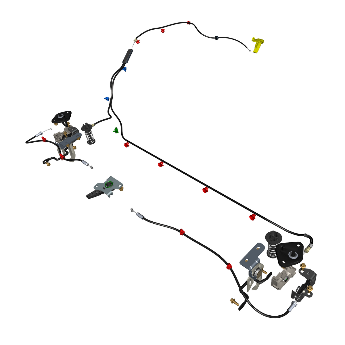 car: DBX,item_no: nan,quantity: 1,reference: DBX_PartsCatalogue-310904 Bonnet Latch System