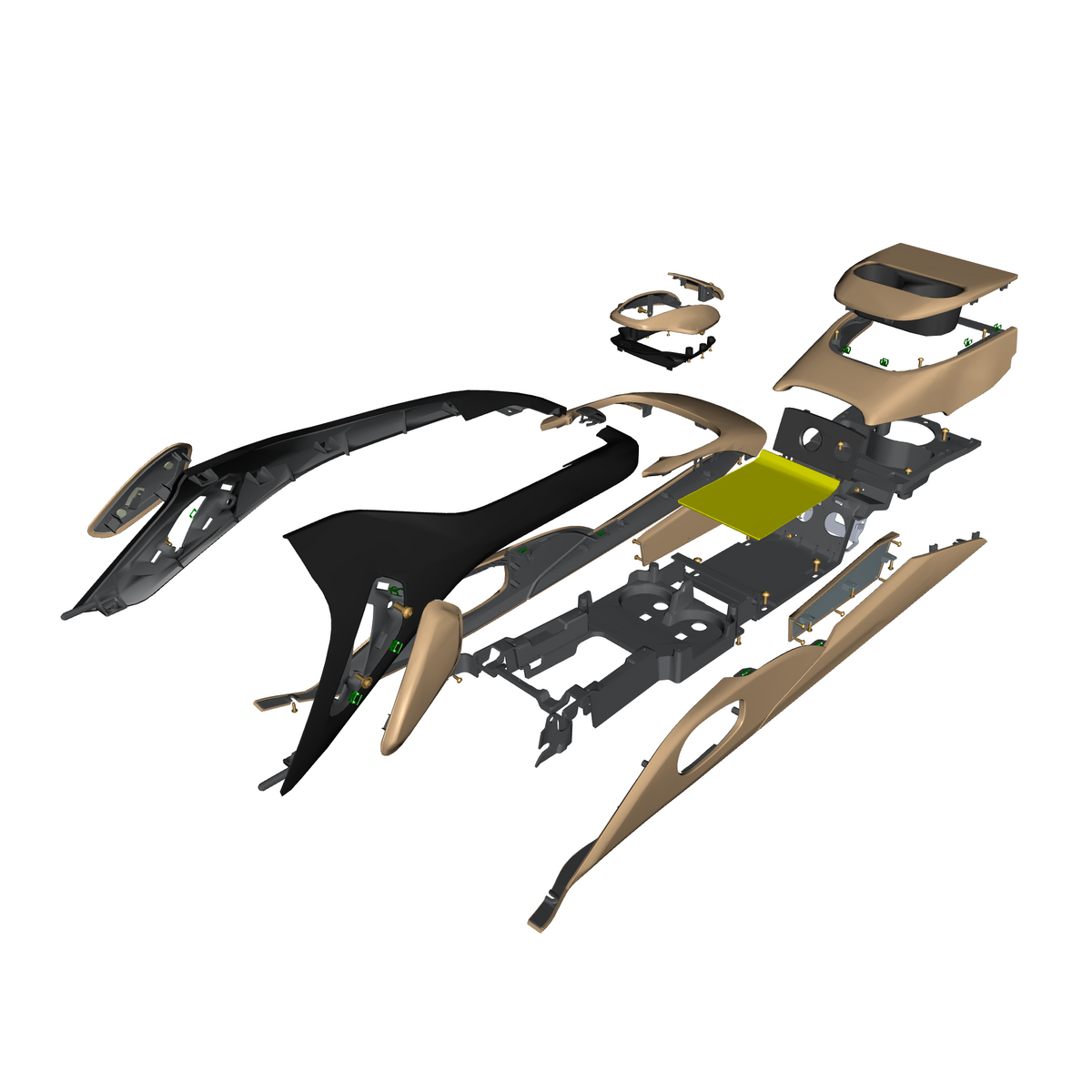 car: VANTAGE,item_no: nan,quantity: nan,reference: VANTAGE_19_PartsCatalogue-011216-10 Floor Console