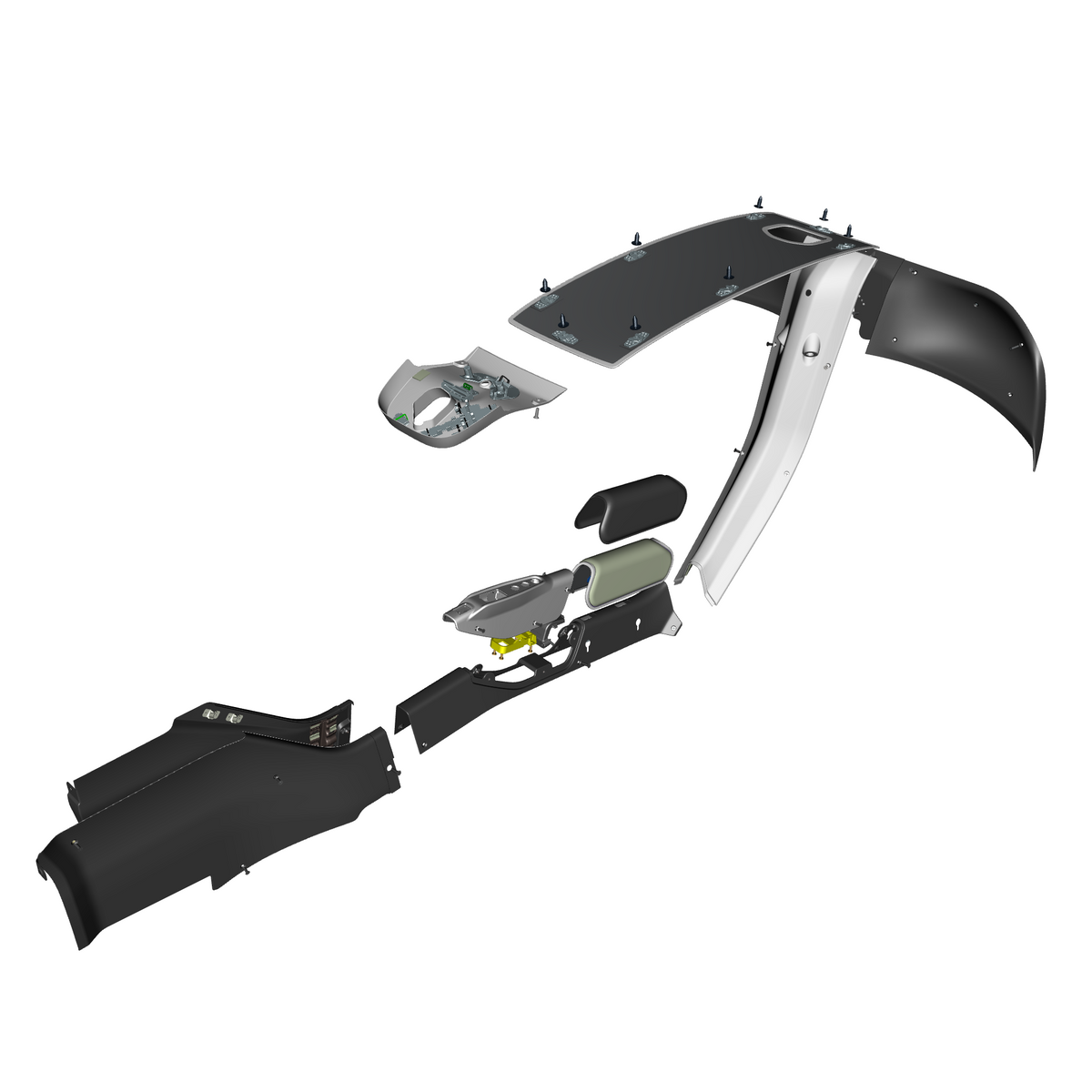 car: VALKYRIE,item_no: nan,quantity: 1.0,reference: VALKYRIE_PartsCatalogue-011221-10 Centre Stack