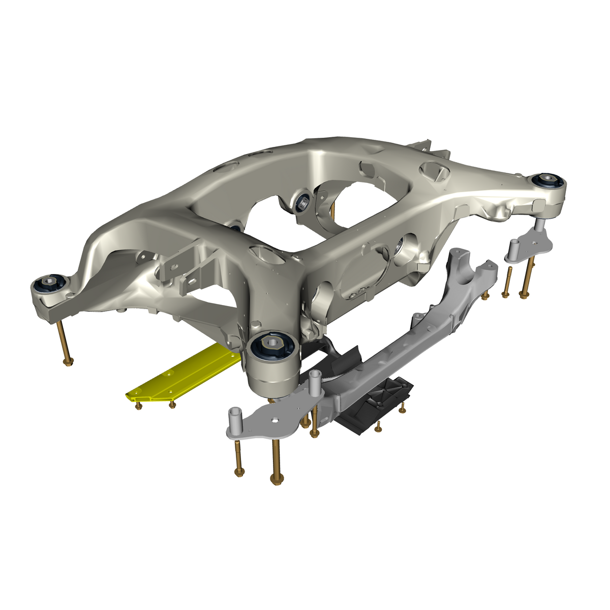 car: DBX,item_no: nan,quantity: 1,reference: DBX_PartsCatalogue-400102 Rear Subframe