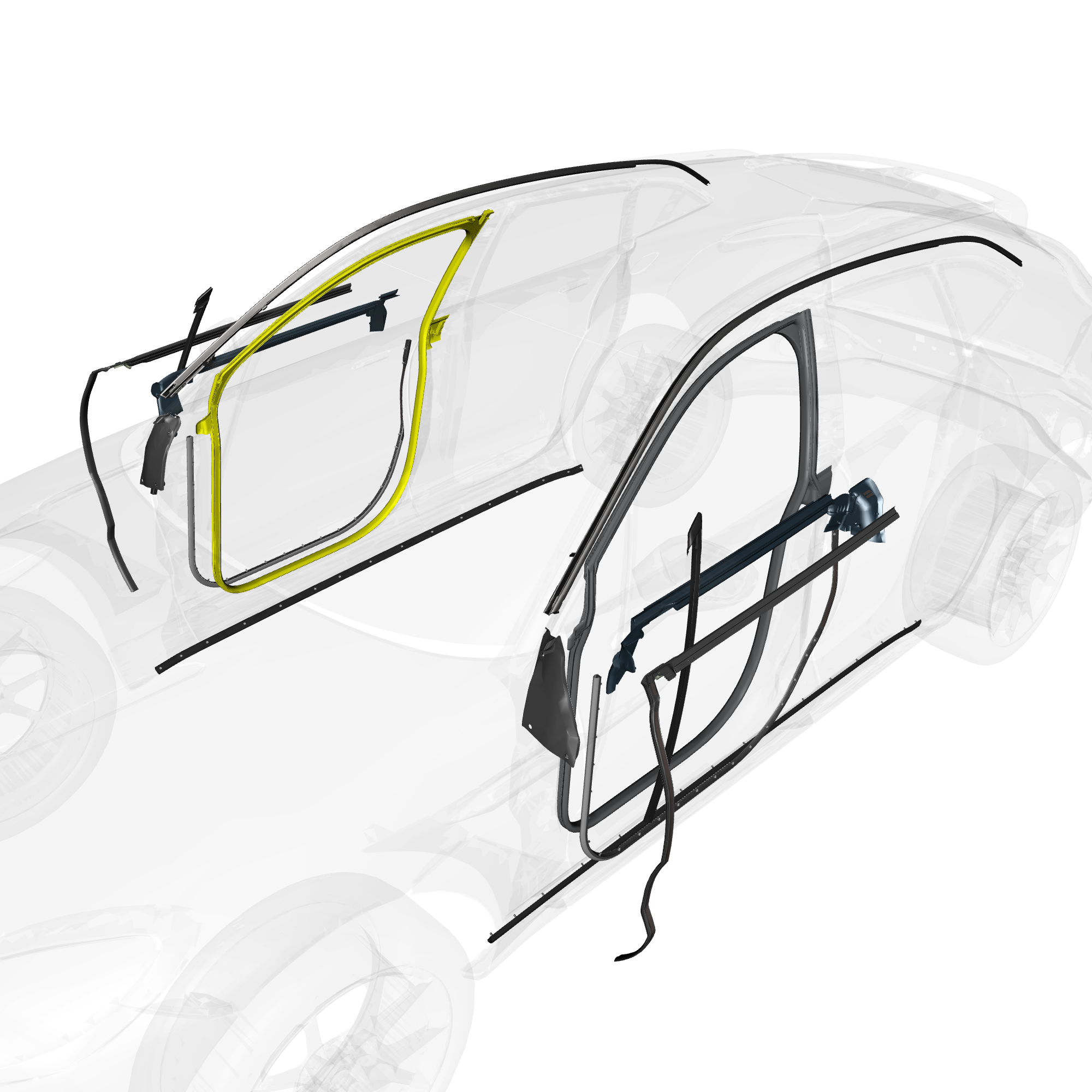 car: DBX,item_no: nan,quantity: 1,reference: DBX_PartsCatalogue-310501-10 Front Door Weatherstrip