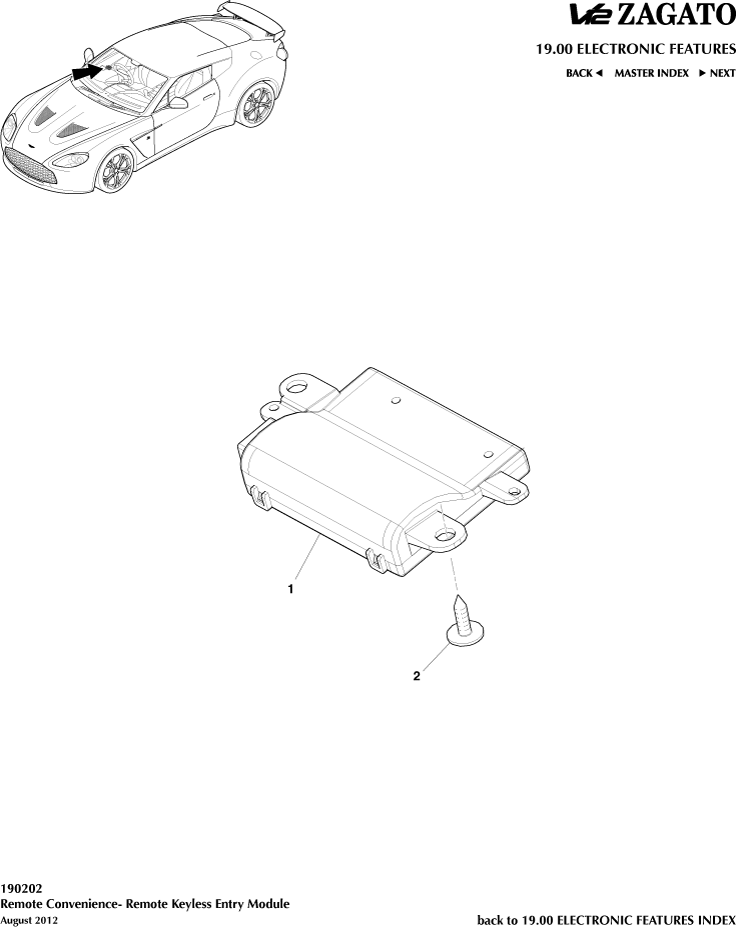 car: ZAGATO V12,item_no: 1,quantity: 1,reference: ZAGATO_V12_00-00-ZAGATO_V12_190202