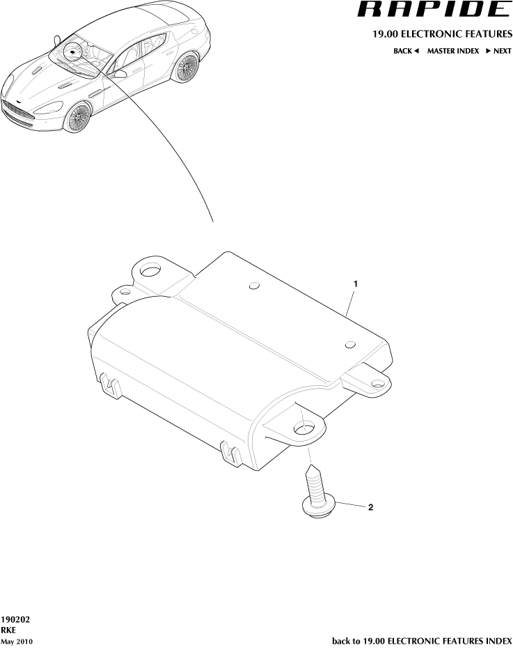 car: RAPIDE,item_no: 1,quantity: 1,reference: RAPIDE_00-00-RAPIDE_190202