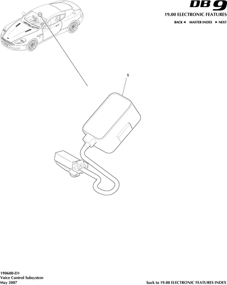 car: DB9,item_no: 1,quantity: 1,reference: DB9_05_12_00-00-DB9_05_12_190600-D1