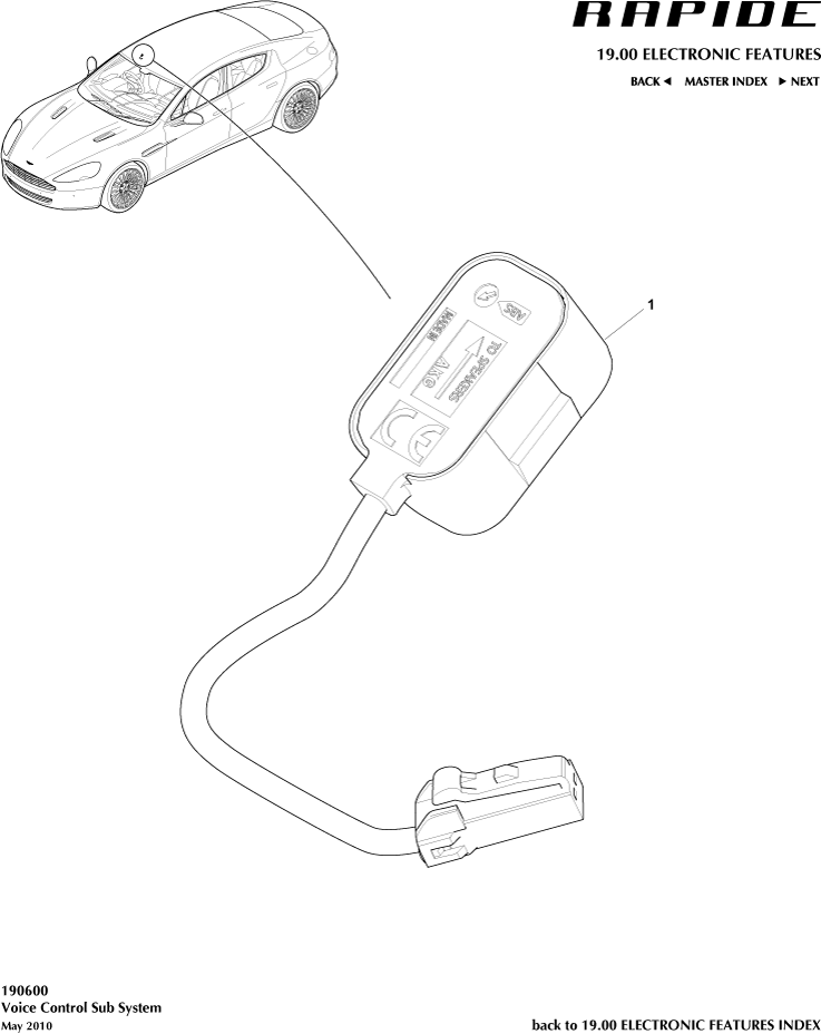 car: RAPIDE,item_no: 1,quantity: 1,reference: RAPIDE_00-00-RAPIDE_190600