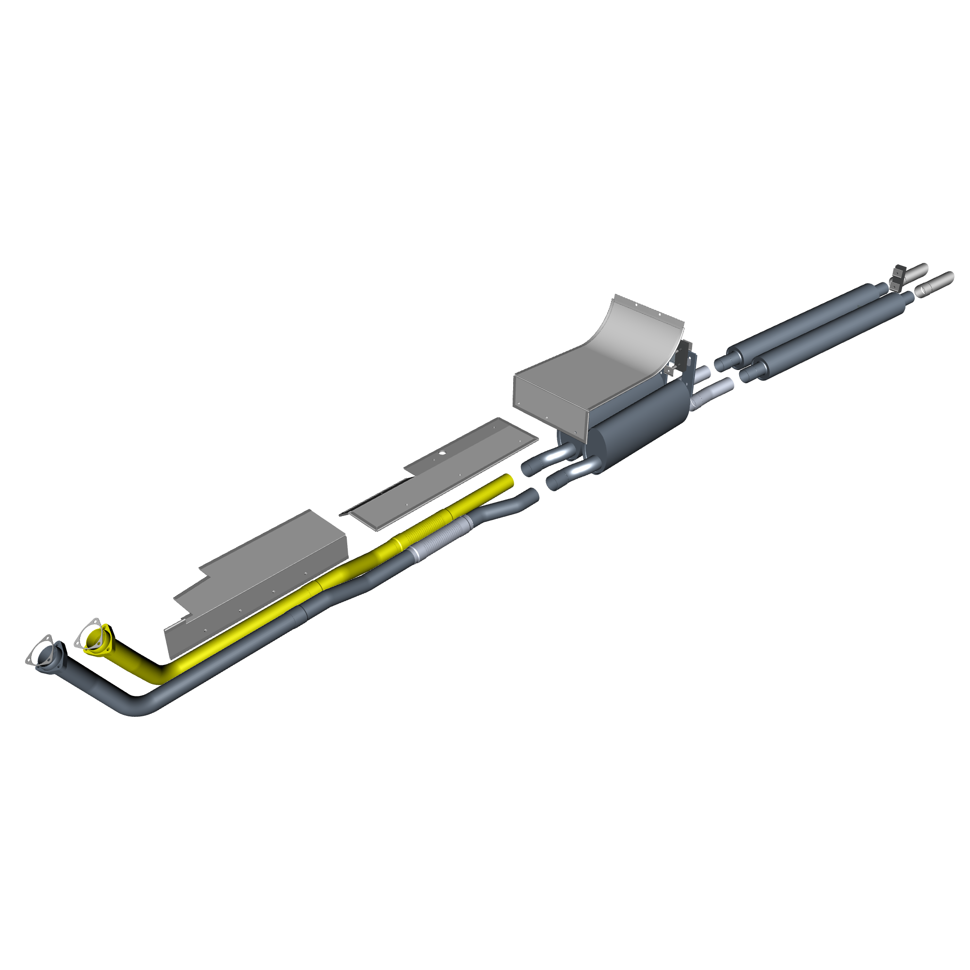 car: DB5 GF,item_no: nan,quantity: 1,reference: DB5GF_PartsCatalogue-540201-10 Exhaust System