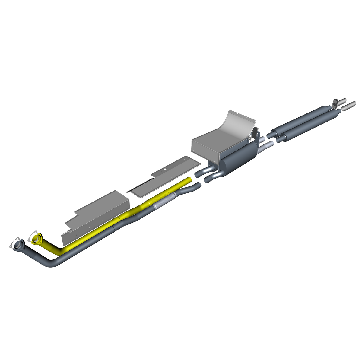 car:db5 gf,item_no:,quantity:1,reference:db5gf_partscatalogue-540201-10 exhaust system