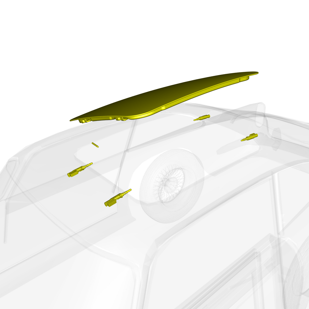car:db5 gf,item_no:,quantity:1,reference:db5gf_partscatalogue-311107-10 removable roof