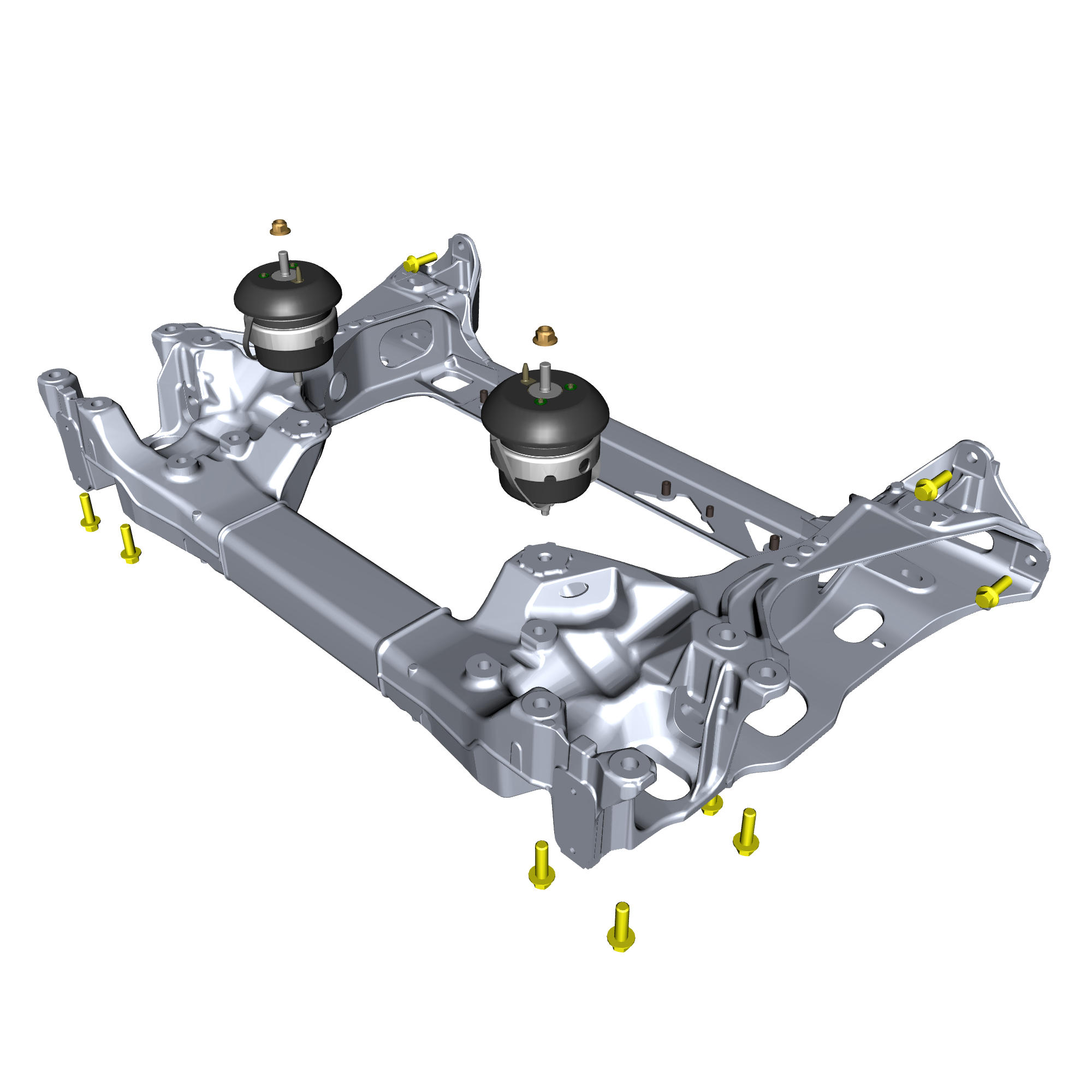 car:VANQUISH ZAGATO,item_no:,quantity:12,reference:VANQUISH_ZAGATO_PartsCatalogue-020103-10 Front Subframe