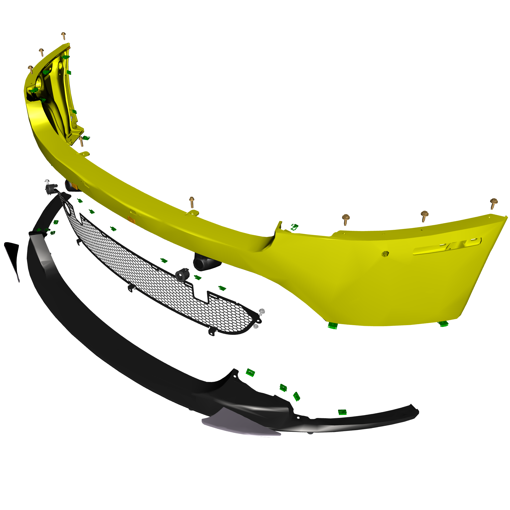 car: VANTAGE V12S,item_no: nan,quantity: 1,reference: VANTAGE_V12S_PartsCatalogue-011901-01 Front Bumper - S