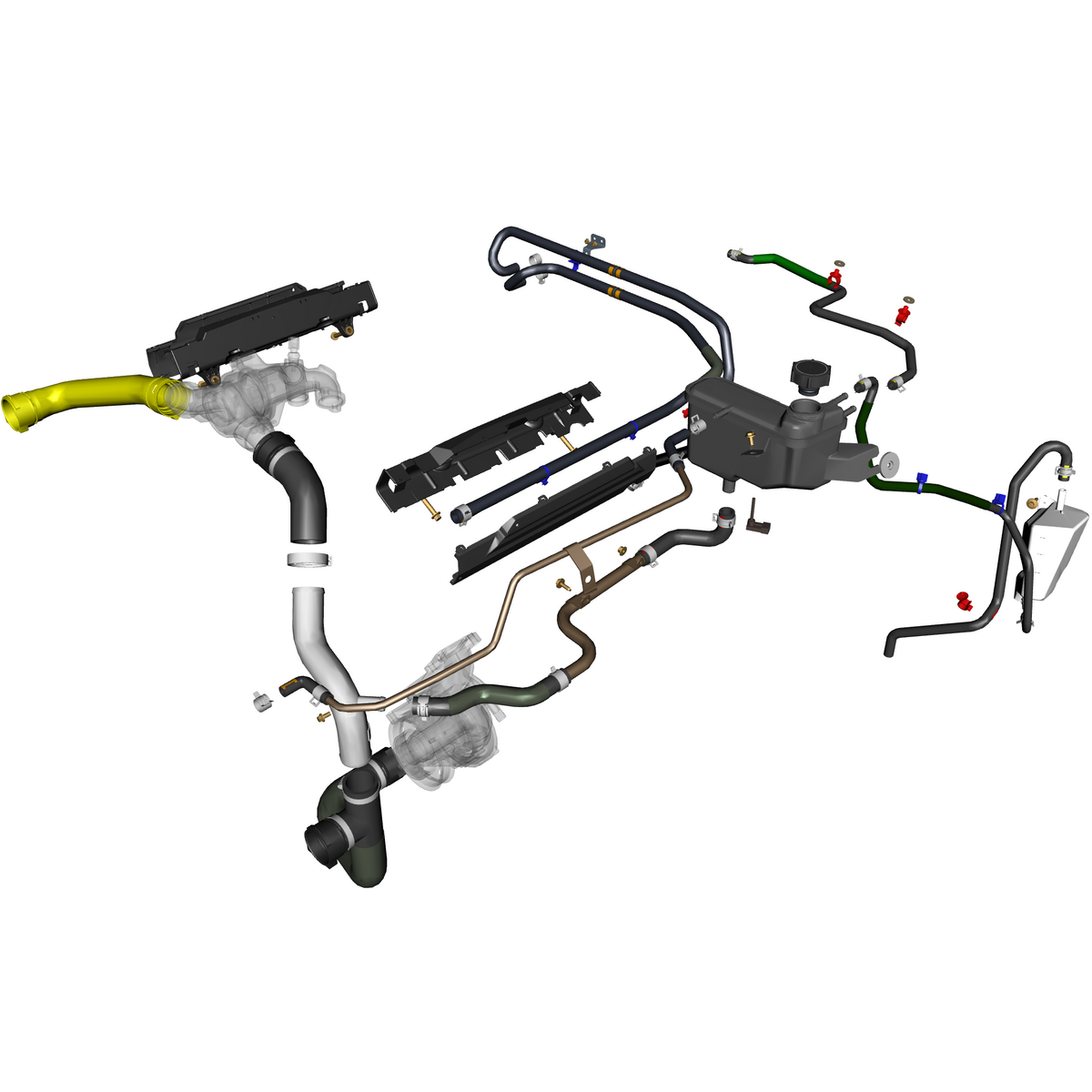 car:vantage v12s,item_no:,quantity:1.0,reference:vantage_v12s_partscatalogue-030304-s1 coolant hoses & reservoir lhd