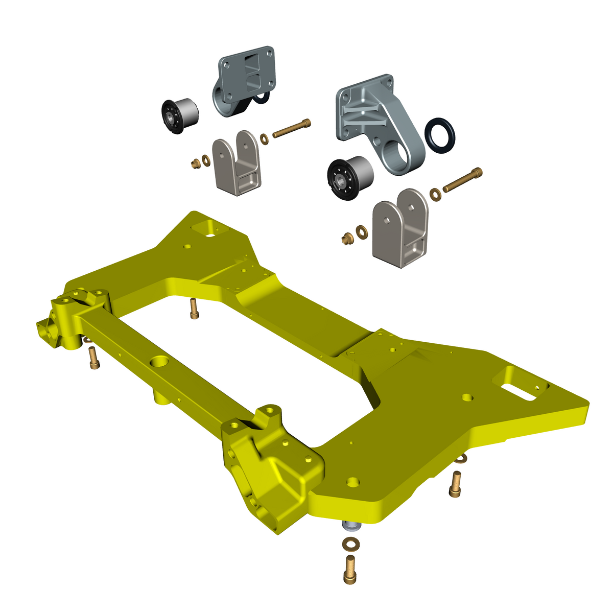 car: VULCAN,item_no: nan,quantity: 1,reference: VULCAN_PartsCatalogue-020103-01 Front Subframe