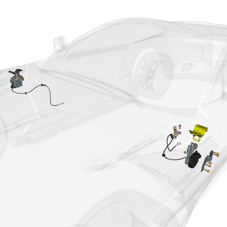car: DB11,item_no: nan,quantity: 1,reference: DB11_PartsCatalogue-011401-10 Bonnet Latch System