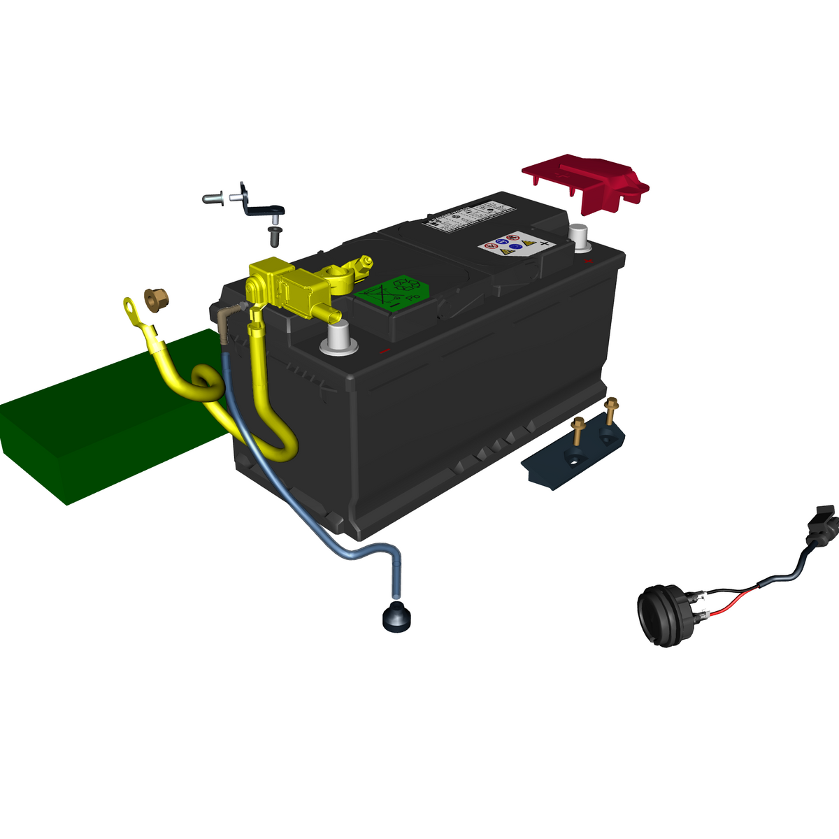car: DB11,item_no: nan,quantity: 1,reference: DB11_PartsCatalogue-140100-10 Battery