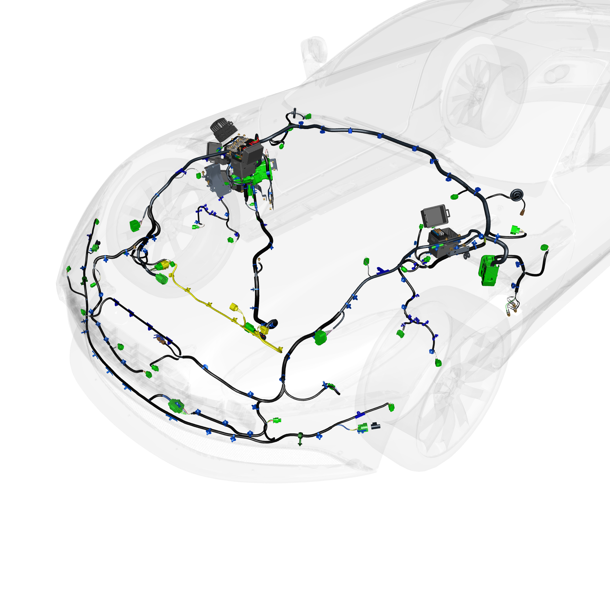 car: DB11,item_no: nan,quantity: 1,reference: DB11_PartsCatalogue-180101-10 V8 Forward Wiring Assembly