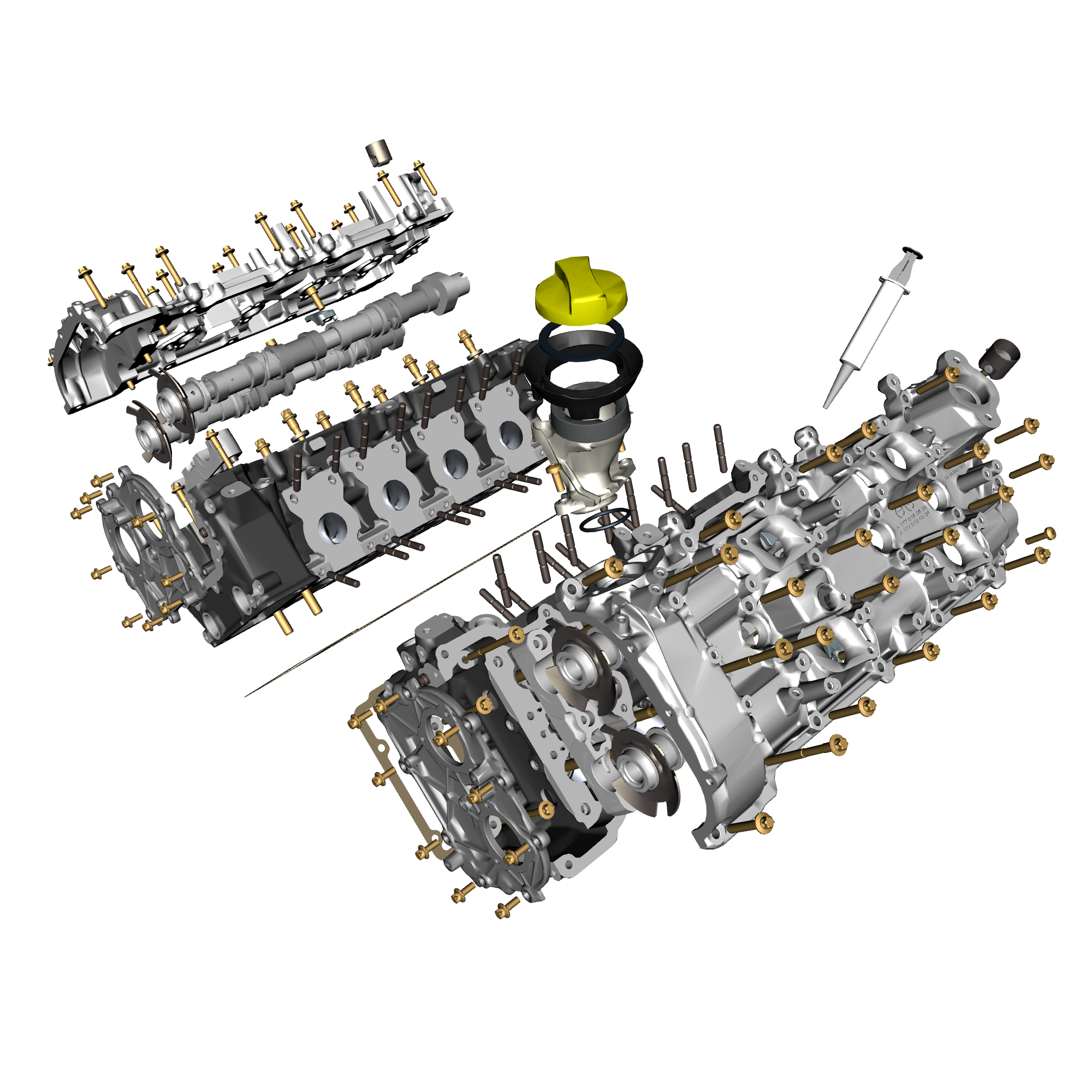 car: DB12,item_no: nan,quantity: 1,reference: DB12_24_PartsCatalogue-032103-10 Cylinder Head