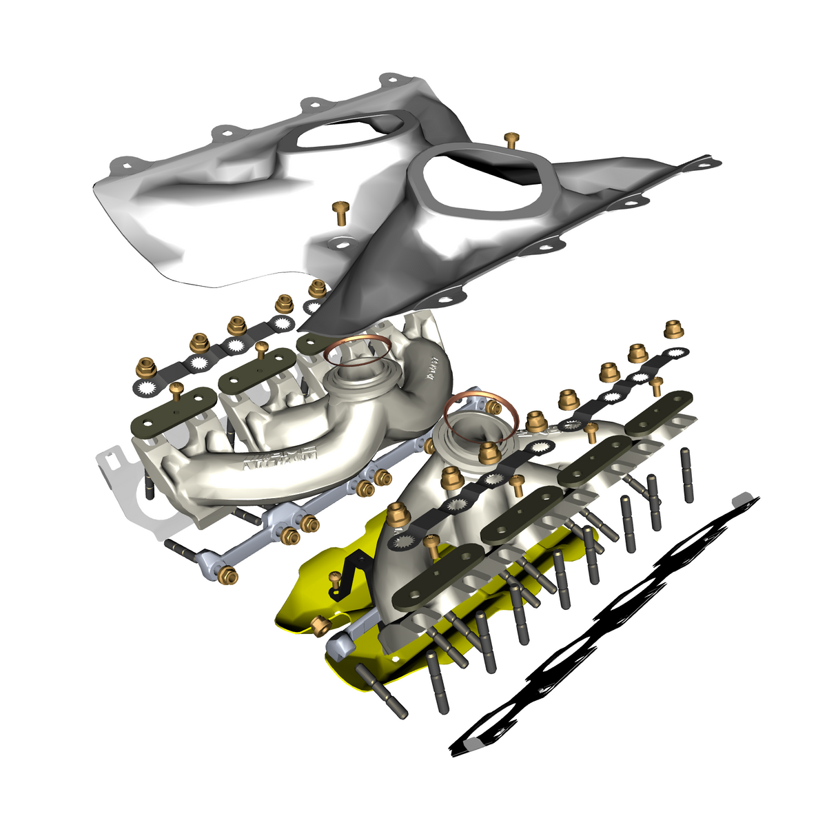 car:vantage,item_no:,quantity:1.0,reference:vantage_19_partscatalogue-030104-10 exhaust manifold