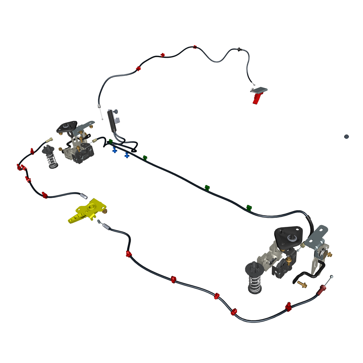 car:vanquish,item_no:,quantity:1.0,reference:vanquish_25_partscatalogue-011403 bonnet latch system