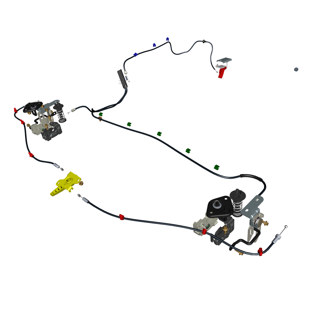 car:vantage,item_no:,quantity:1.0,reference:vantage_19_partscatalogue-011403-10 bonnet latch system