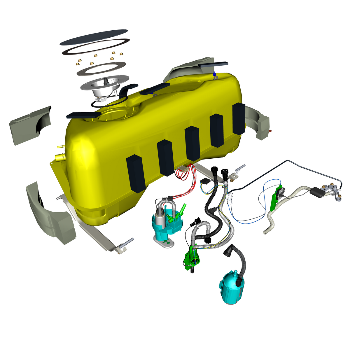 car:vantage,item_no:,quantity:1,reference:vantage_25_partscatalogue-100101-10 fuel tank assembly