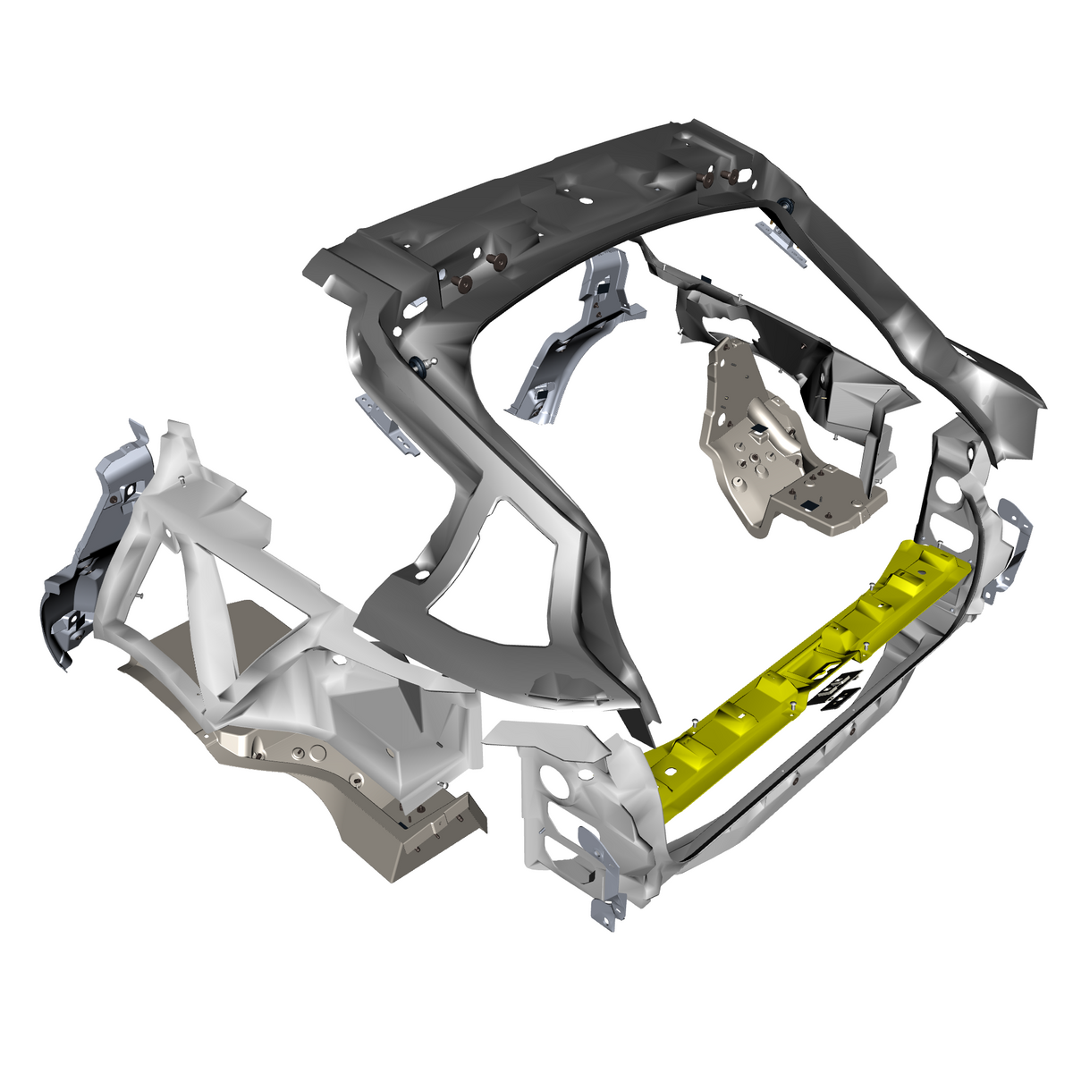 car: DBX,item_no: nan,quantity: 1,reference: DBX_PartsCatalogue-210100 Rear End Structure
