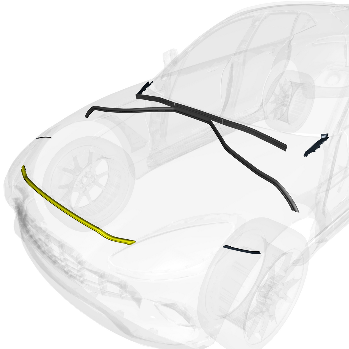 car: DBX,item_no: nan,quantity: 1,reference: DBX_PartsCatalogue-310504-10 Hood Weatherstrip