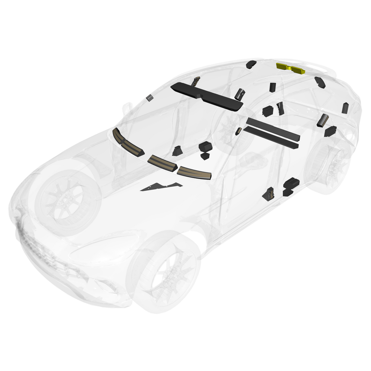 car: DBX,item_no: nan,quantity: 1,reference: DBX_PartsCatalogue-200501 NVH Baffles