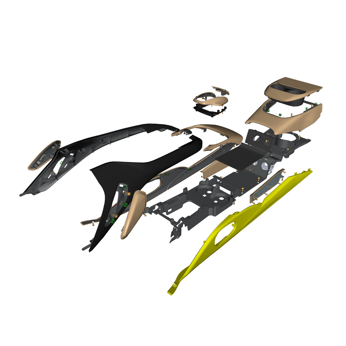 car:VANTAGE,item_no:,quantity:1.0,reference:VANTAGE_19_PartsCatalogue-011216-10 Floor Console