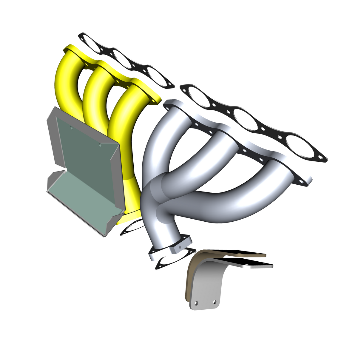 car: DB4 GTZ,item_no: nan,quantity: 1,reference: DB4GTZ_PartsCatalogue-090502-10 Exhaust Manifolds