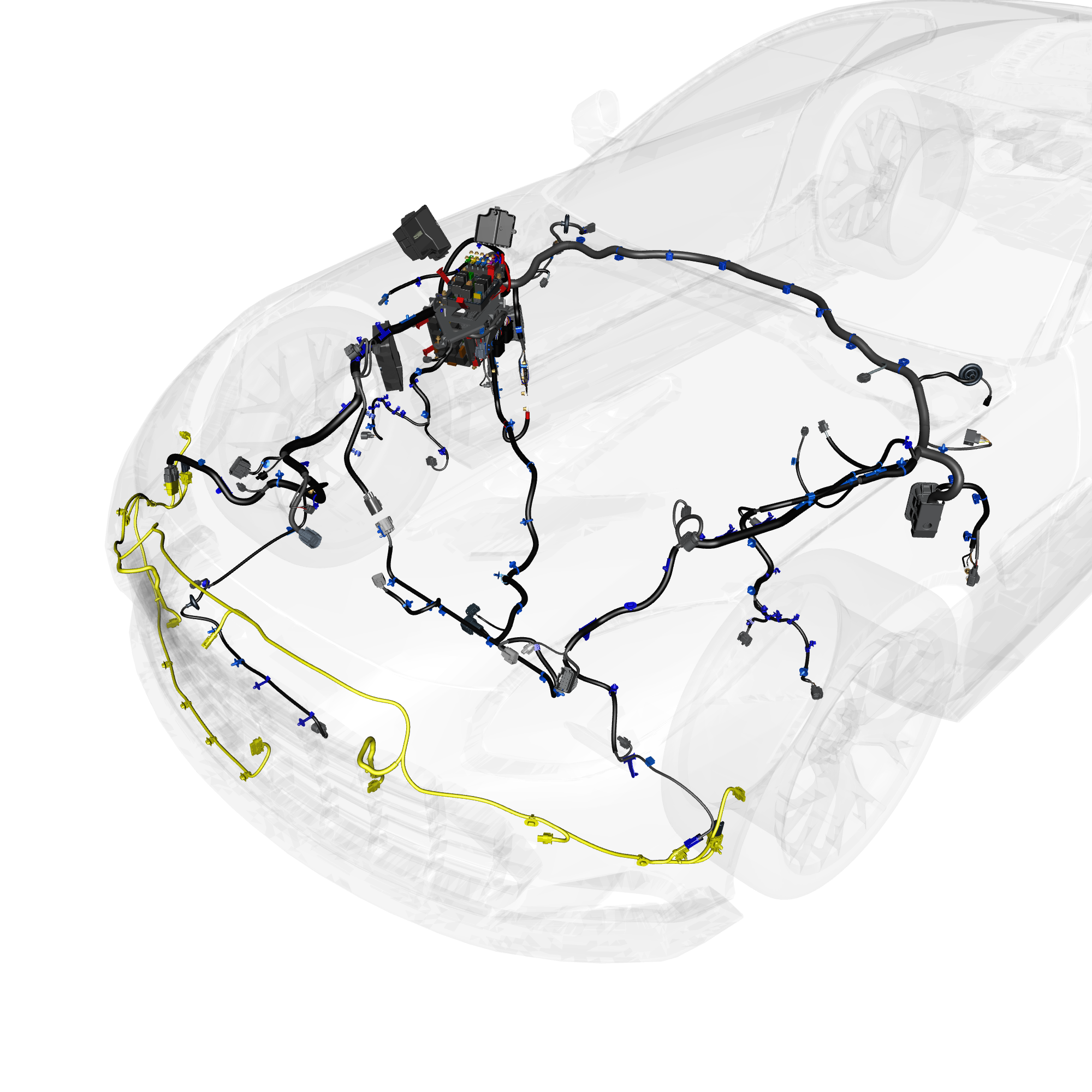 car:vanquish,item_no:,quantity:1,reference:vanquish_25_partscatalogue-180101 forward wiring assembly