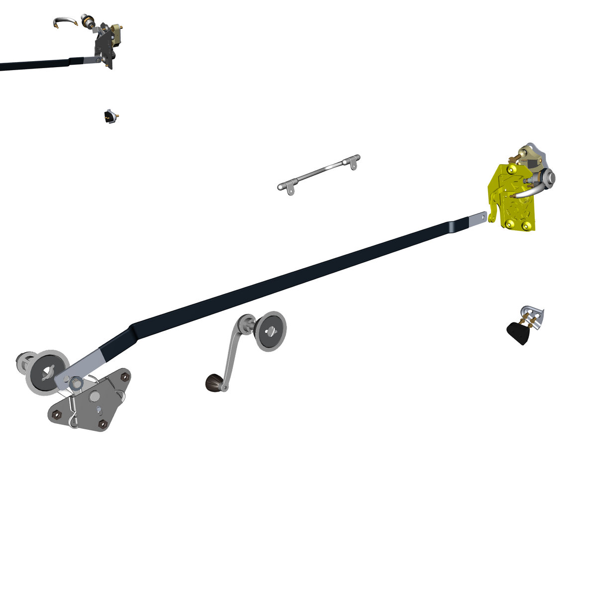 car: DB4 GTZ,item_no: nan,quantity: 1,reference: DB4GTZ_PartsCatalogue-011403-10 Door Latch System