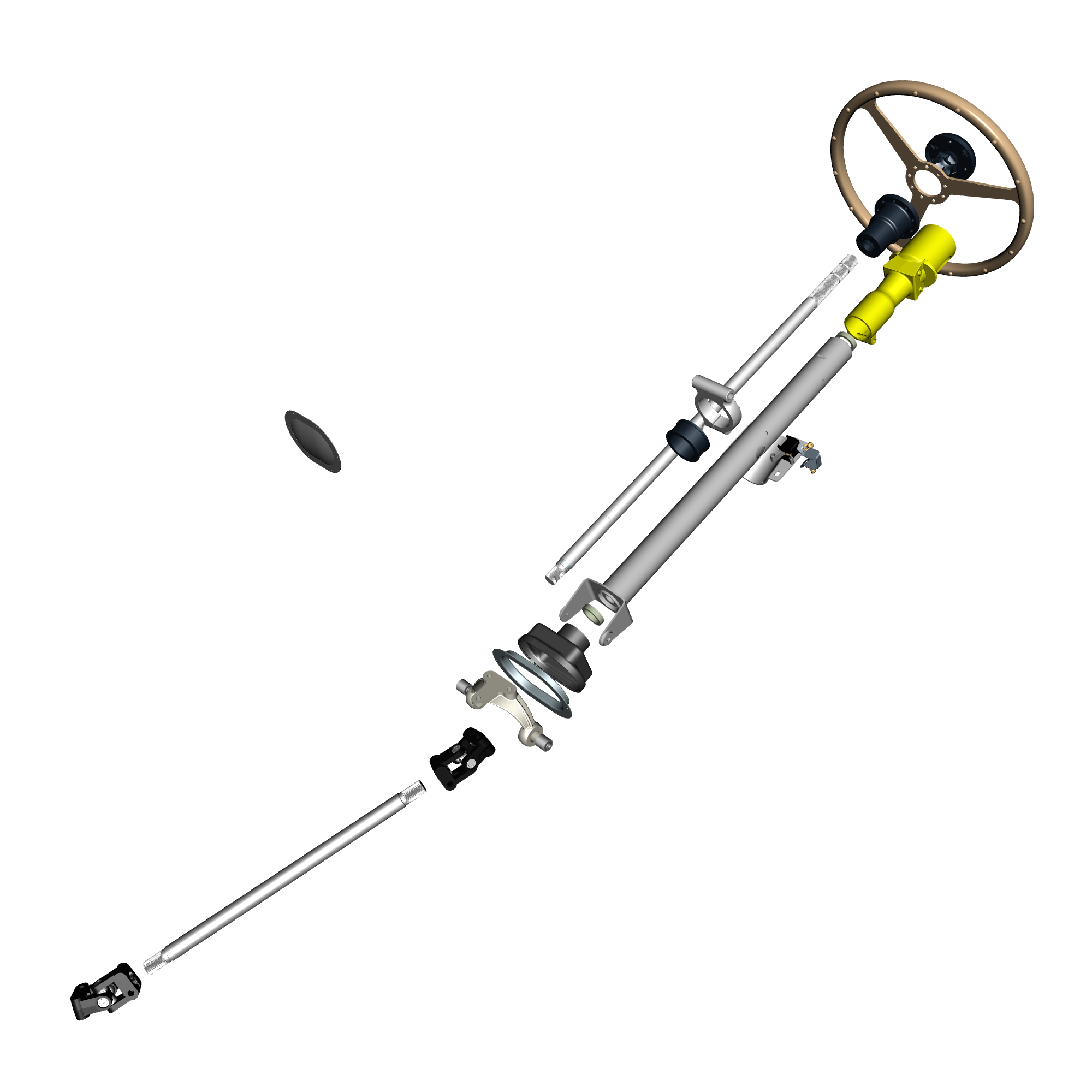 car: DB4 GTZ,item_no: nan,quantity: 1.0,reference: DB4GTZ_PartsCatalogue-110400-10 Steering Column Assembly
