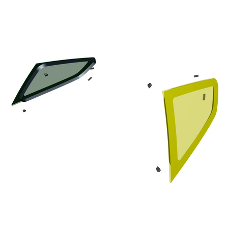 car:VANTAGE V12S,item_no:,quantity:1,reference:VANTAGE_V12S_PartsCatalogue-011104-B1 Glass, Fixed Quarterlight