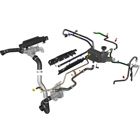 car:VANTAGE V12S,item_no:,quantity:4.0,reference:VANTAGE_V12S_PartsCatalogue-030304-S1 Coolant Hoses & Reservoir LHD