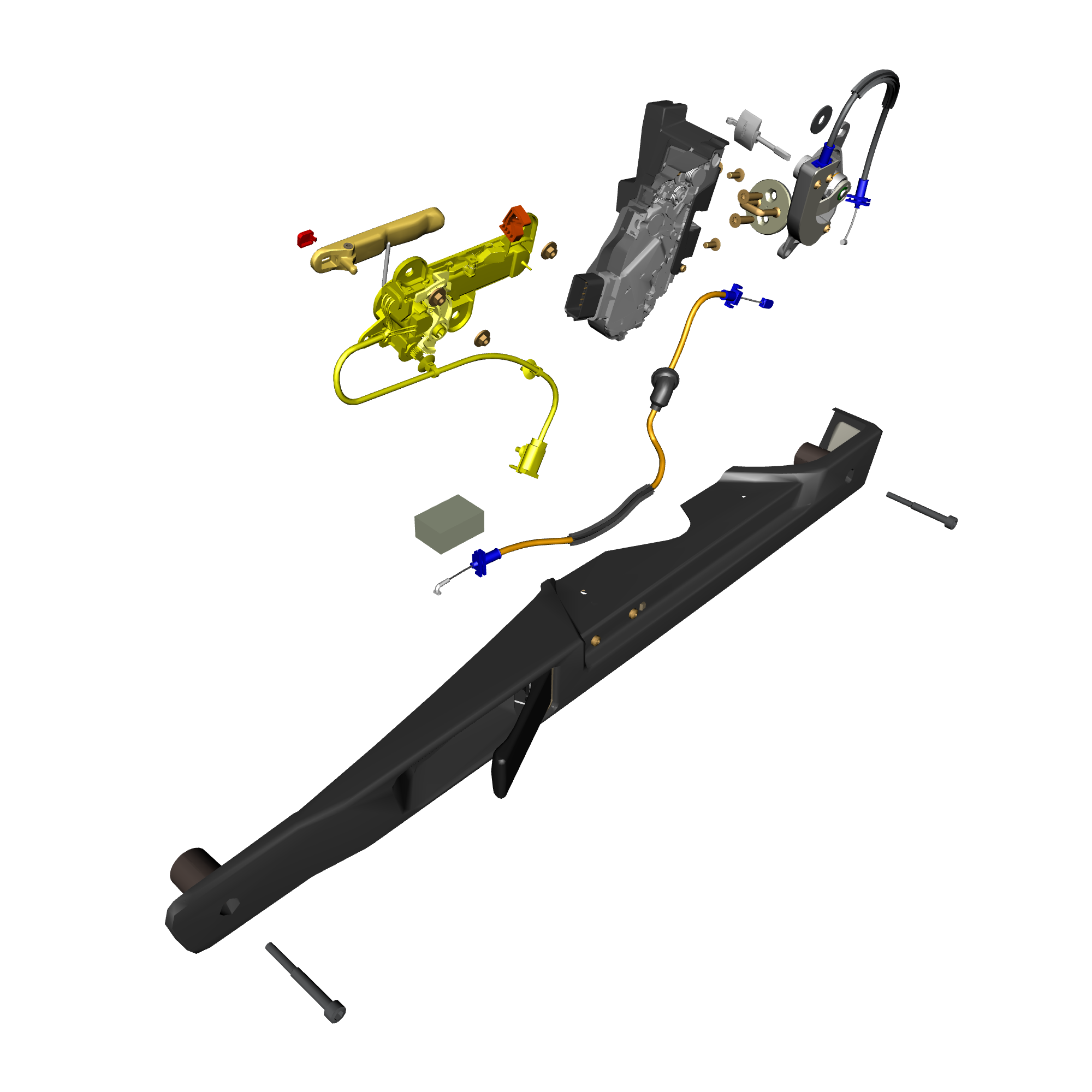 car:VANTAGE V12S,item_no:,quantity:2,reference:VANTAGE_V12S_PartsCatalogue-011404-B1 Door Latch System