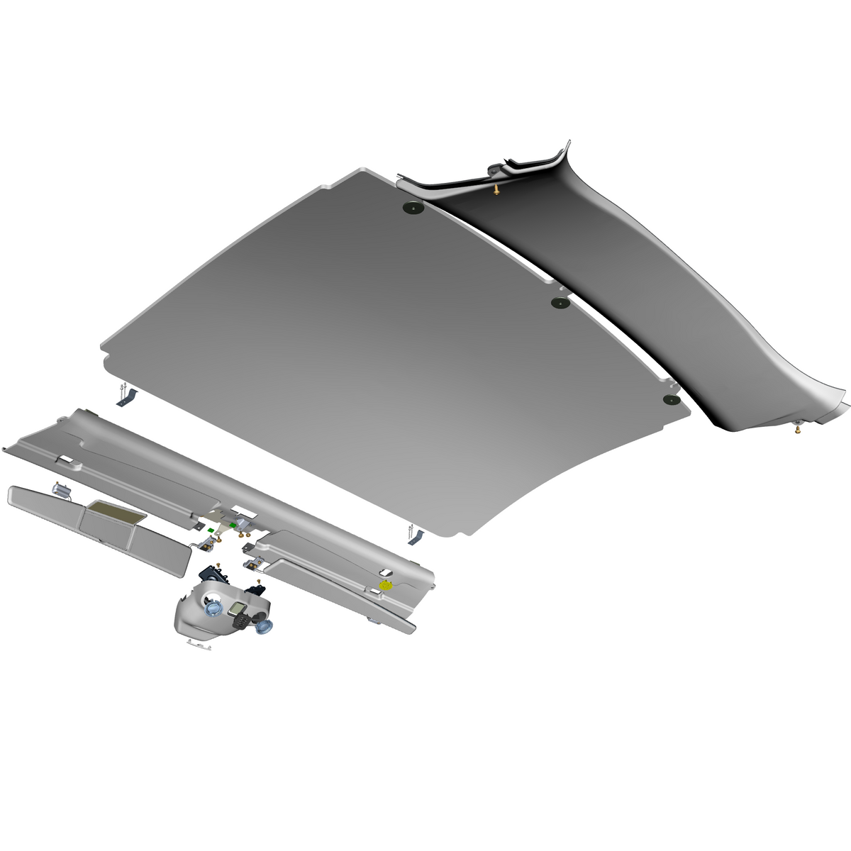 car:vantage v12s,item_no:,quantity:1,reference:vantage_v12s_partscatalogue-010503-b1 headliner assembly