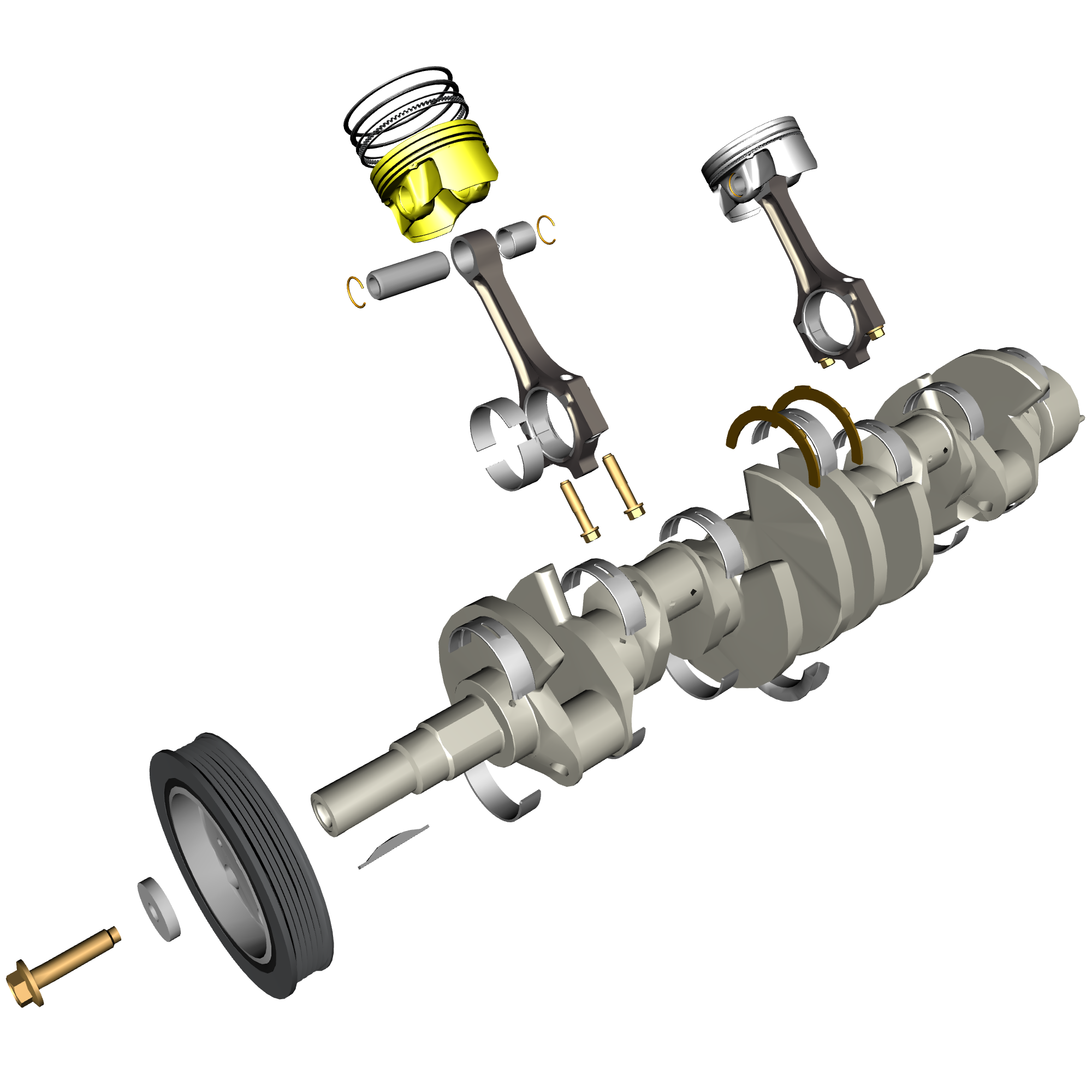 car: VANTAGE V12S,item_no: nan,quantity: 12,reference: VANTAGE_V12S_PartsCatalogue-031100-01 Crankshaft & Pistons