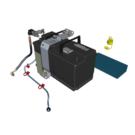 car: DBR22,item_no: nan,quantity: 1,reference: DBR22_PartsCatalogue-140100-10 Service Battery