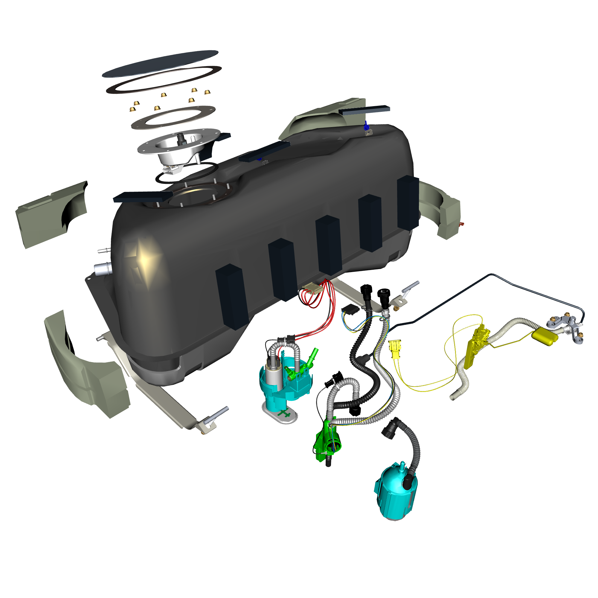 car:vantage,item_no:,quantity:1,reference:vantage_19_partscatalogue-100101-10 fuel tank assembly
