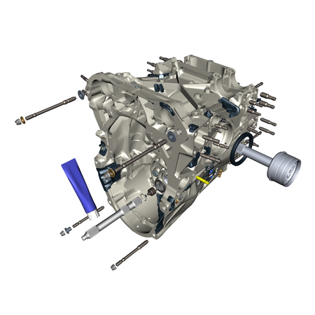 car: VALKYRIE,item_no: nan,quantity: 2,reference: VALKYRIE_PartsCatalogue-070109-10 Transmission Assembly
