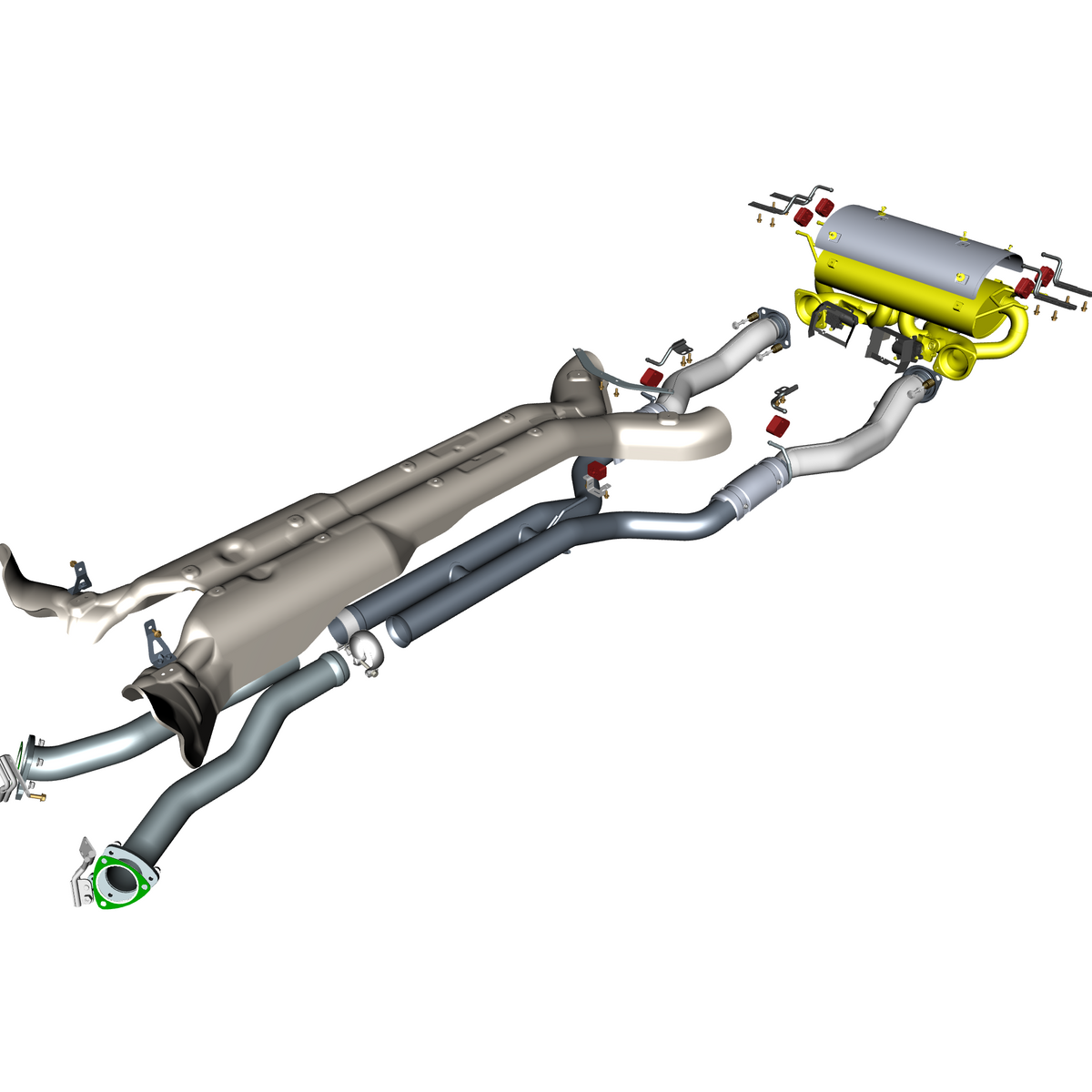 car: DBR22,item_no: nan,quantity: 1,reference: DBR22_PartsCatalogue-090300-10 Exhaust Pipes & Shields