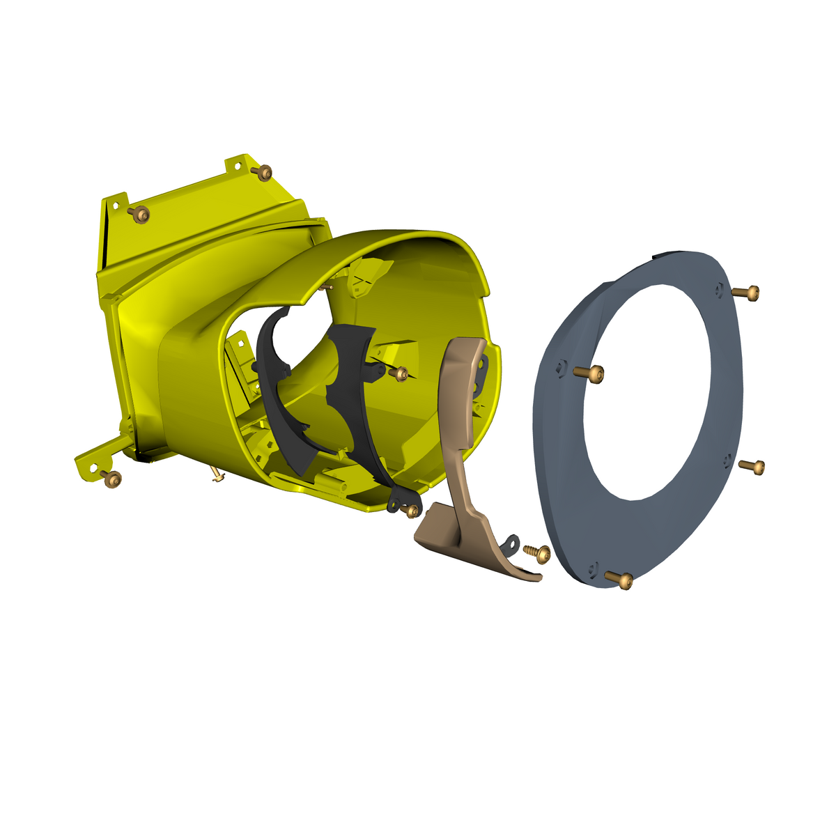 car:VANTAGE,item_no:,quantity:1.0,reference:VANTAGE_19_PartsCatalogue-110404-10 Steering Column Cowl