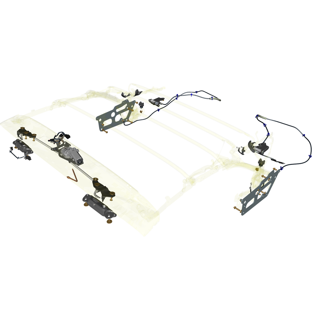 car:DBS,item_no:,quantity:1,reference:DBS_19_PartsCatalogue-011701-30 Roof Mechanisms