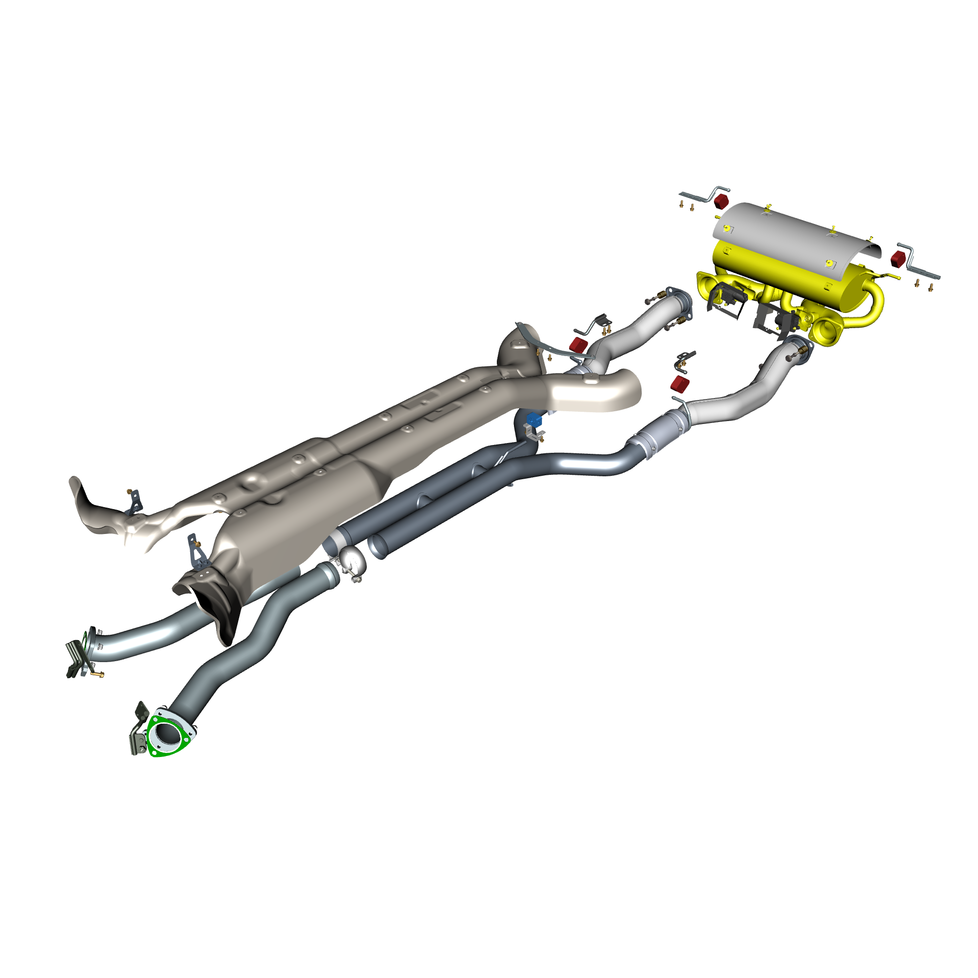 car:vantage,item_no:,quantity:1,reference:vantage_19_partscatalogue-090300-10 exhaust pipes & shields
