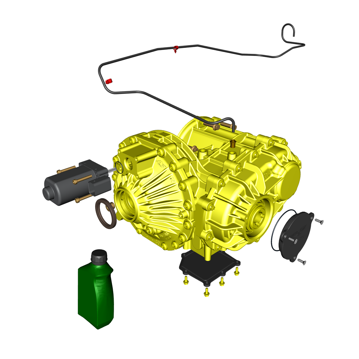 car:VANQUISH,item_no:,quantity:1,reference:VANQUISH_25_PartsCatalogue-070110 Differential Assembly