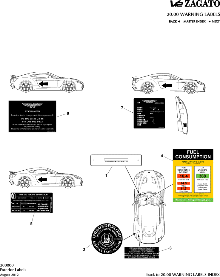 car: ZAGATO V12,item_no: -,quantity: 1,reference: ZAGATO_V12_00-00-ZAGATO_V12_200000