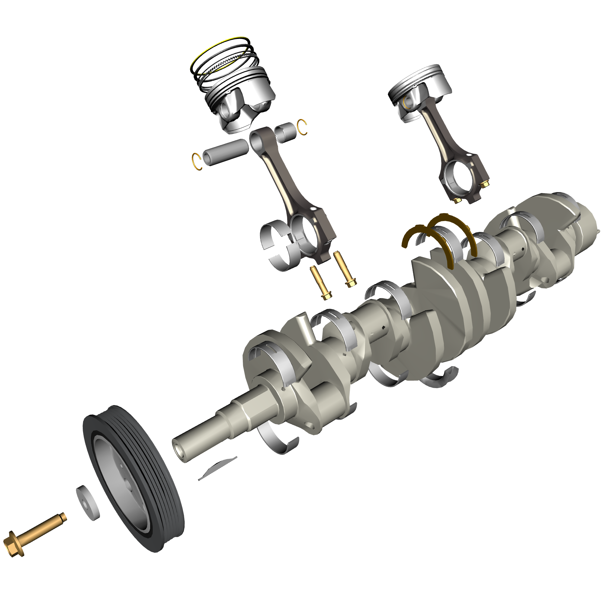 car: VANTAGE V12S,item_no: nan,quantity: 12,reference: VANTAGE_V12S_PartsCatalogue-031100-01 Crankshaft & Pistons