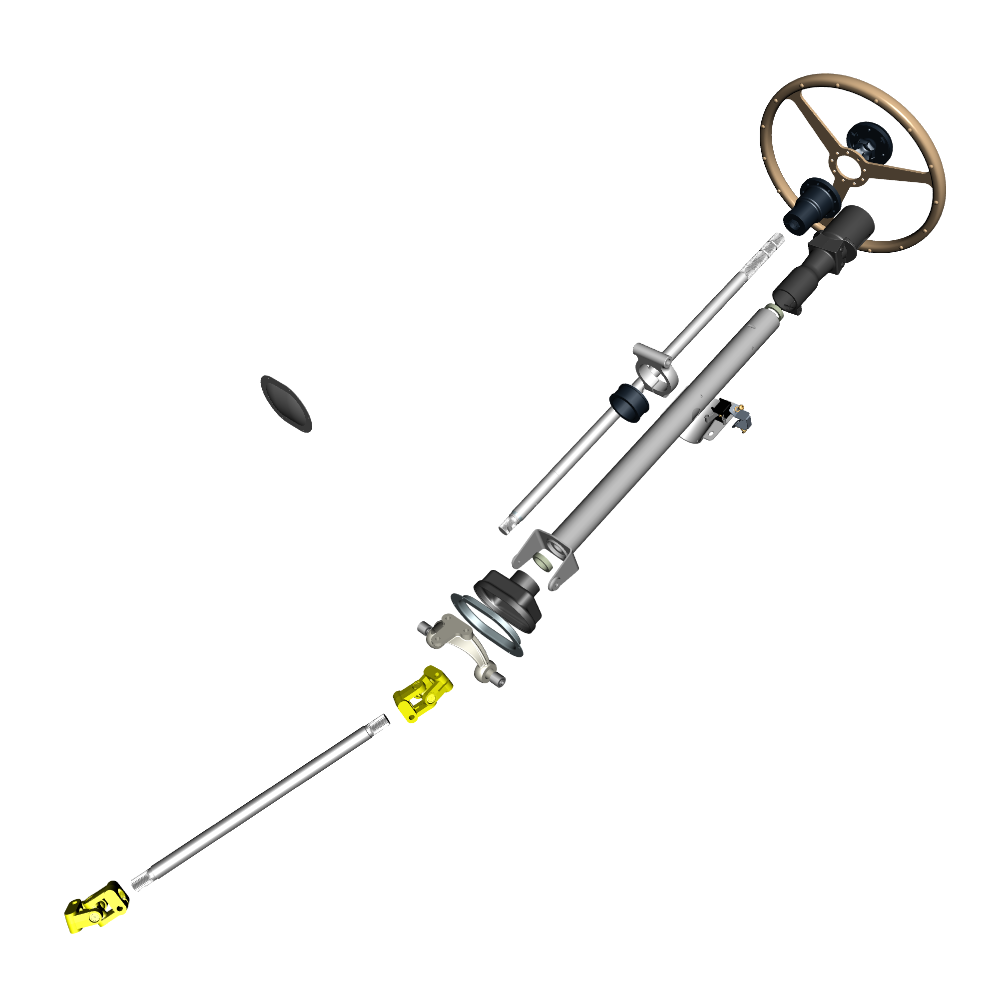 car: DB4 GTZ,item_no: nan,quantity: 2.0,reference: DB4GTZ_PartsCatalogue-110400-10 Steering Column Assembly
